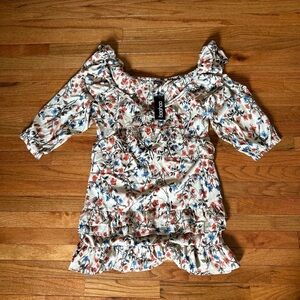 Women’s Off the Shoulder Ruffle Dress Size 12